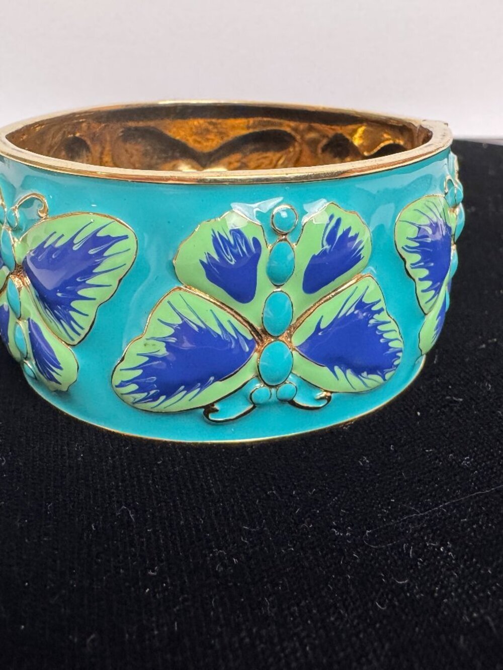 Kate Spade Enamel Butterfly Cuff Bracelet